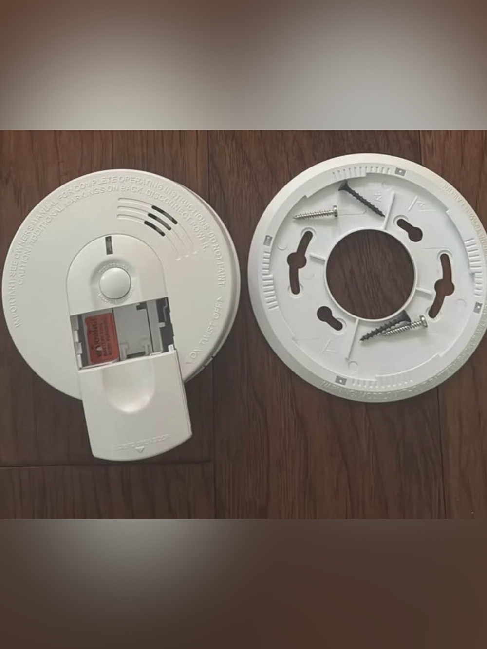 Firex i4618 Ionization Smoke Alarm w Mounting Plate